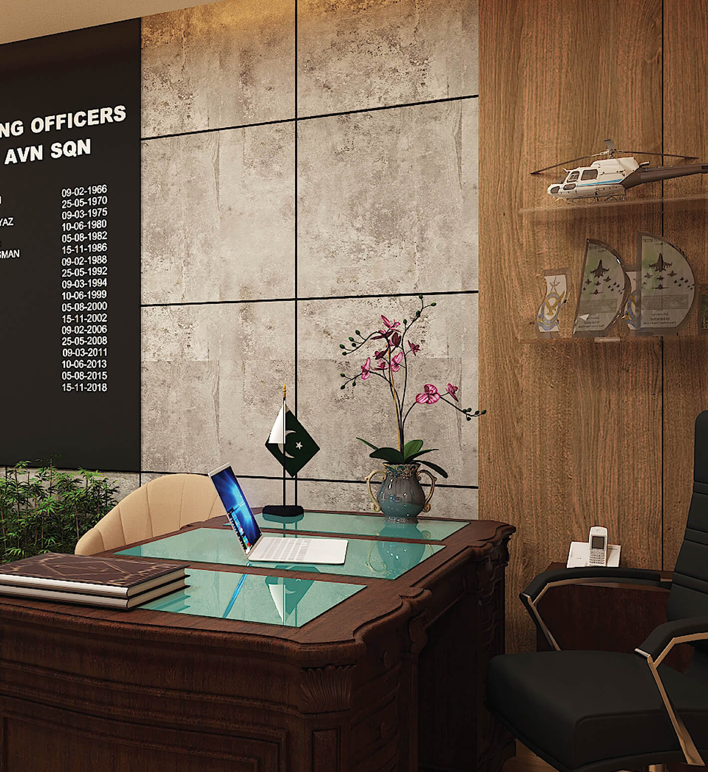 Executive Elegance Workspaces